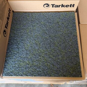 Desso Salt 7061 tapijttegels 50x50 grijs/groen nieuw