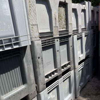 Kunststof palletbox met schade export goedkoop