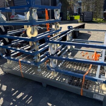 Palletonderwagen voor pallets palletbox 1200x1000 mm 1050 kg
