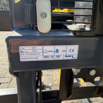 Fetra kraanhulp stapelaar handmatige hefhulp