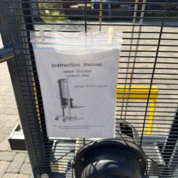 Fetra kraanhulp stapelaar handmatige hefhulp