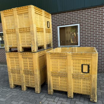 Jumbo XL Palletbox 1400L Kunststof Stapelbak geperforeerd