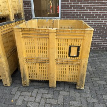 Jumbo XL Palletbox 1400L Kunststof Stapelbak geperforeerd