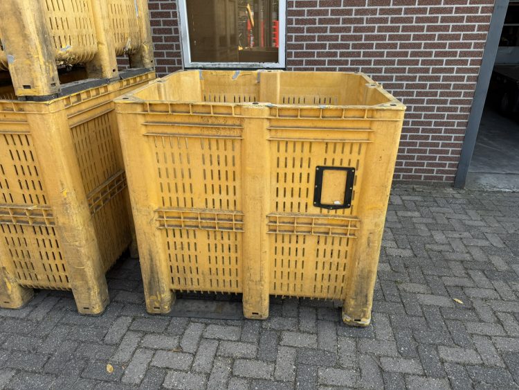 Jumbo XL Palletbox 1400L Kunststof Stapelbak geperforeerd
