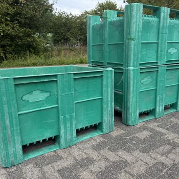 Grote Partij Dolav Palletboxen Groen Kunststof