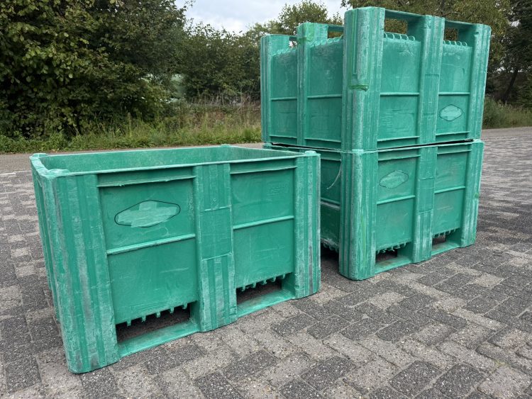 Grote Partij Dolav Palletboxen Groen Kunststof