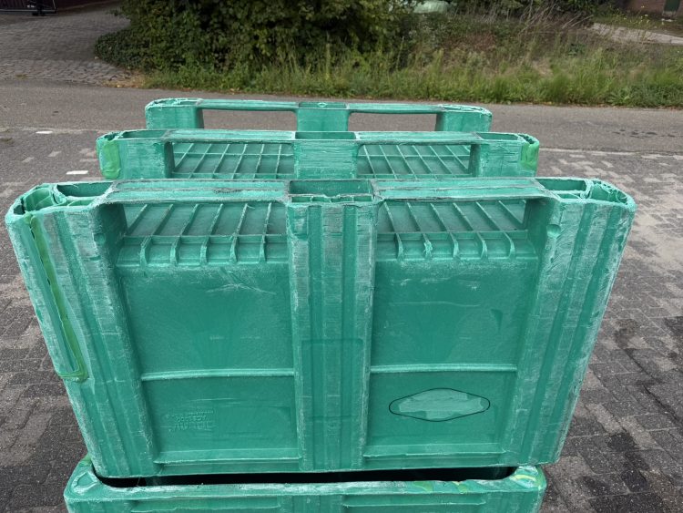 Grote Partij Dolav Palletboxen Groen Kunststof
