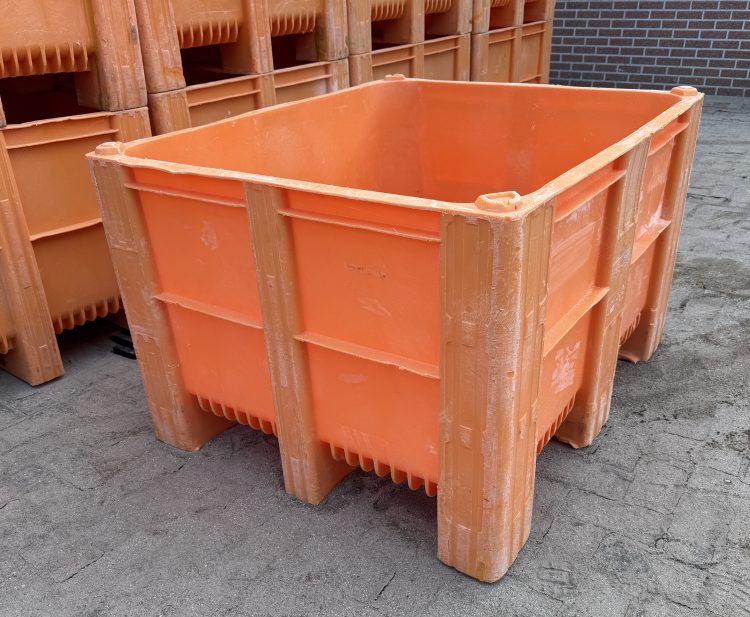 Grote Partij Dolav Palletboxen Oranje Kunststof