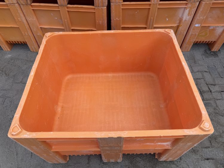 Grote Partij Dolav Palletboxen Oranje Kunststof