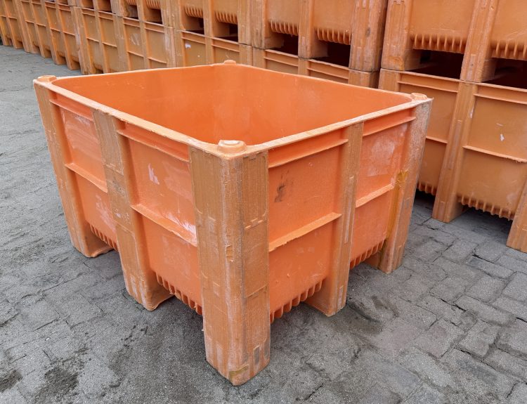 Grote Partij Dolav Palletboxen Oranje Kunststof