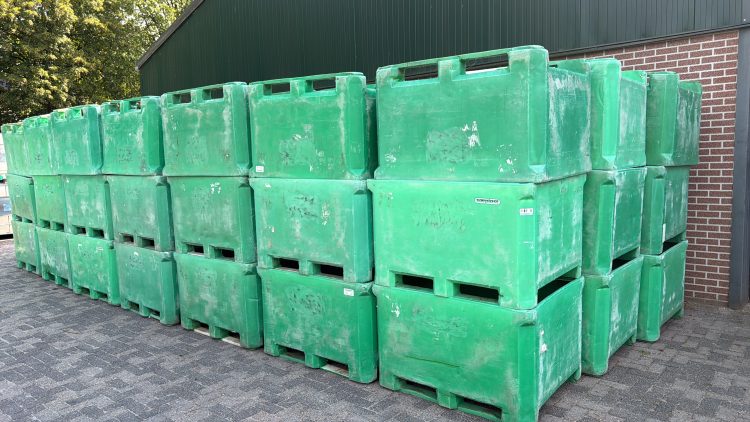 Sterke kunststof palletboxen – Saeplast 630 Tub!