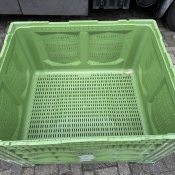 Geperforeerde palletbox voor hooi, opslag, haardhout, fruit