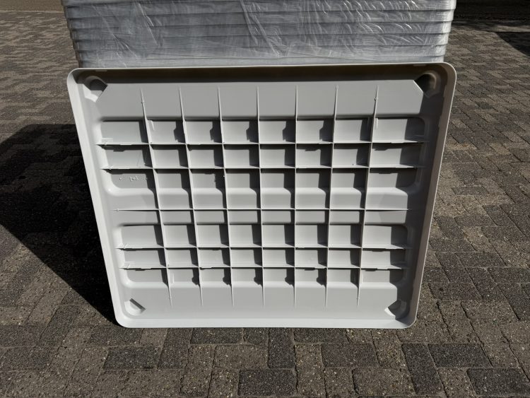 Dolav kunststof deksel voor palletbox 1200x1000mm nieuw