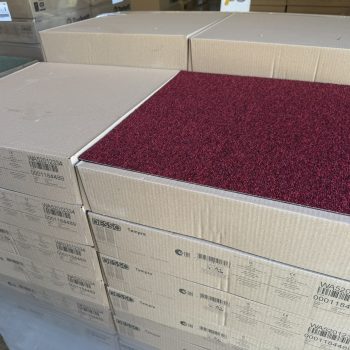 Desso Tempra 4101 Rood 50x50cm tapijttegels nieuw
