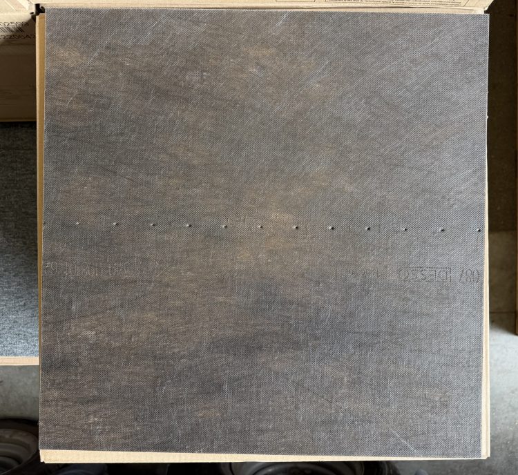 Desso tapijttegels Fuse 5102 grijs/oranje 50x50cm Nieuw