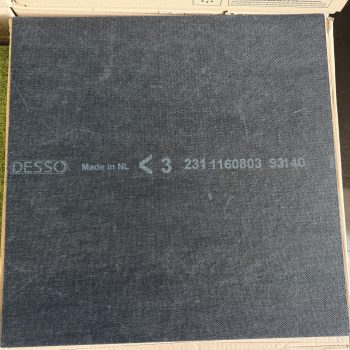 Desso Essence 9502 Grijs 50x50cm tapijttegels nieuw