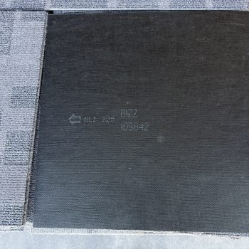 Tapijttegels 50x50cm grijs blokjes gebruikt