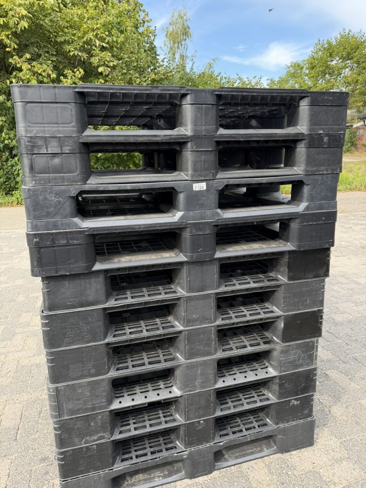 Kunststof pallet | 1200x1000x150mm 6 onderlatten | meerdere op voorraad