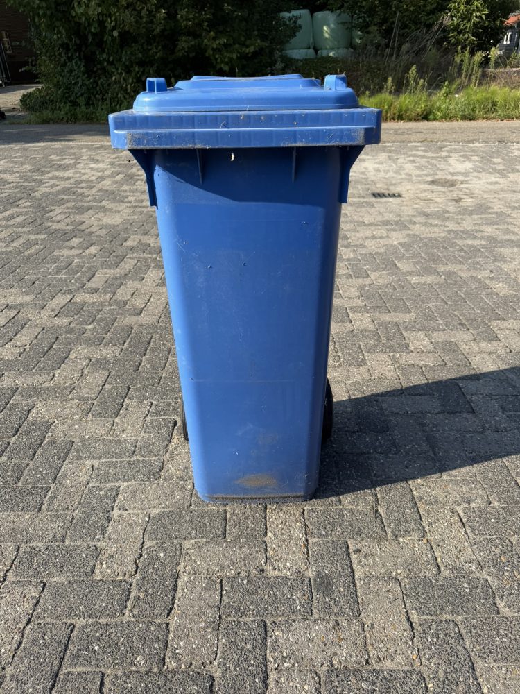 Kunststof rolcontainer 140 liter Direct leverbaar kliko