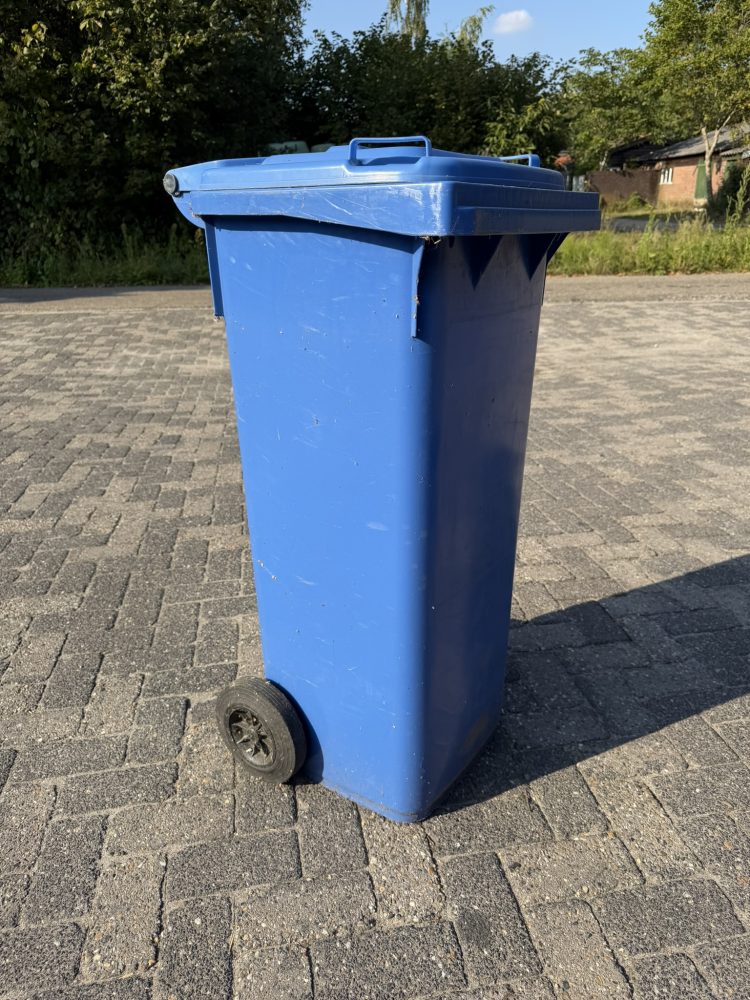 Kunststof rolcontainer 140 liter Direct leverbaar kliko