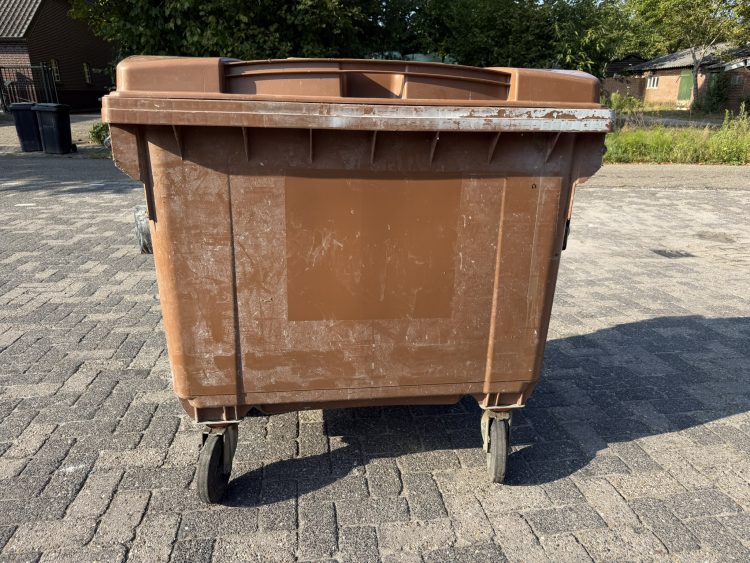 Kunststof rolcontainer 660 liter Direct leverbaar container
