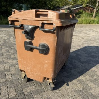 Kunststof rolcontainer 660 liter Direct leverbaar container