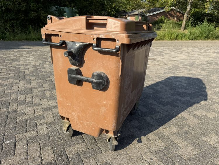 Kunststof rolcontainer 660 liter Direct leverbaar container