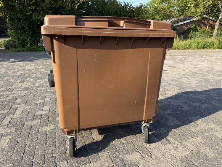 Kunststof rolcontainer 770 liter Direct leverbaar container