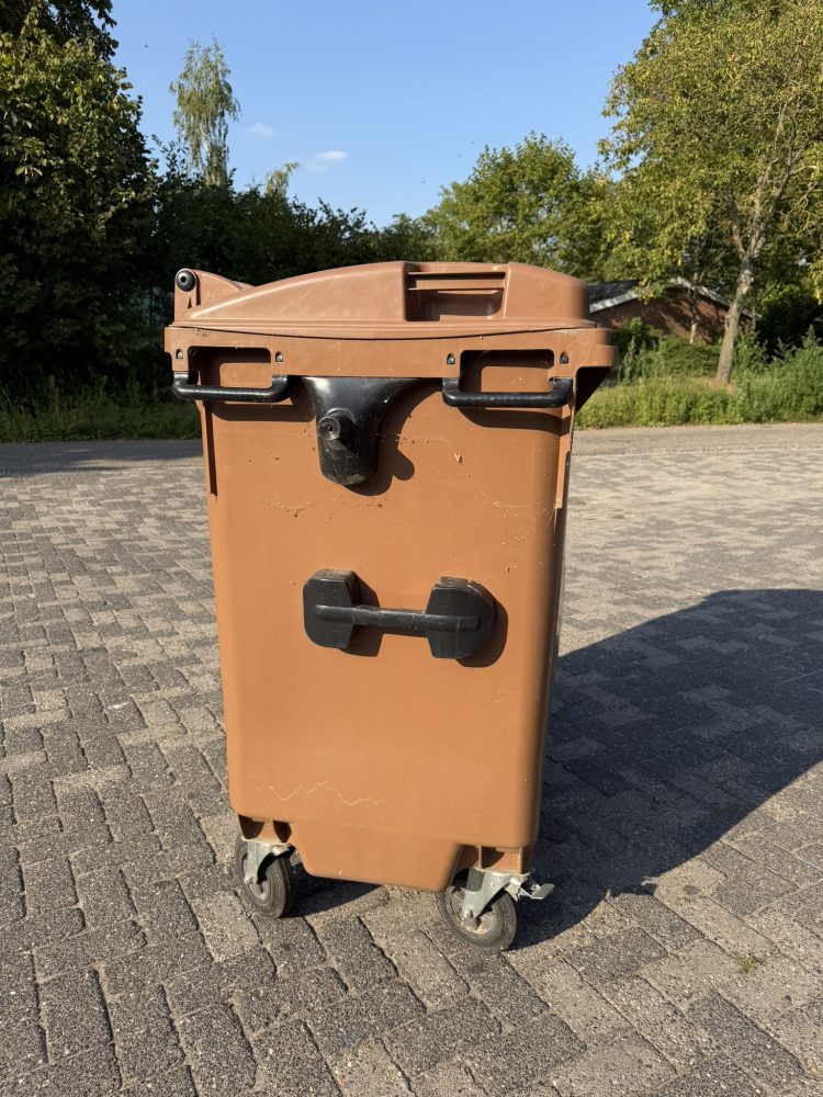 Kunststof rolcontainer 770 liter Direct leverbaar container