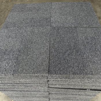 Interface Heuga tapijttegels 50x50cm donker grijs gebruikt