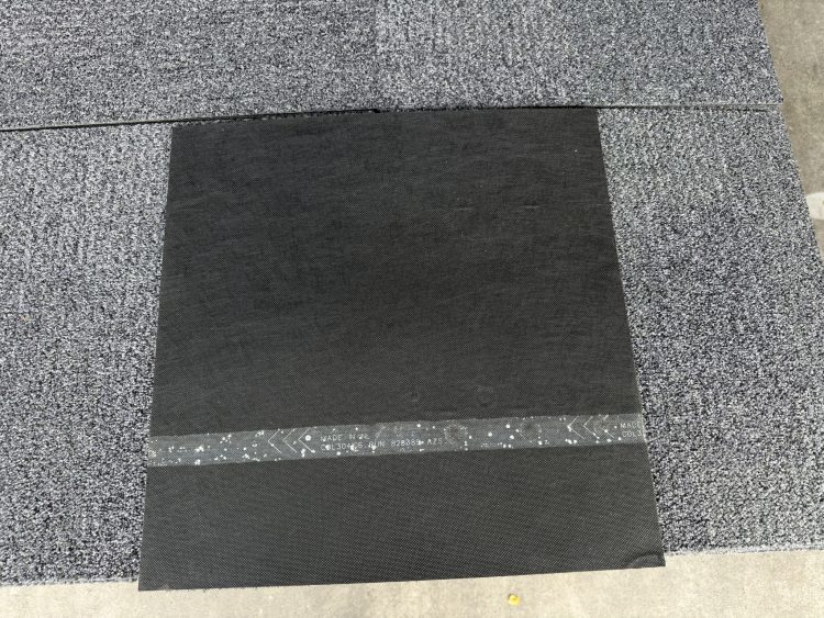 Interface Heuga tapijttegels 50x50cm donker grijs gebruikt