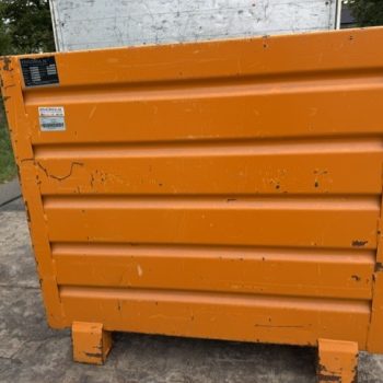 Kiepbak Kruizinga container standaard oranje staal