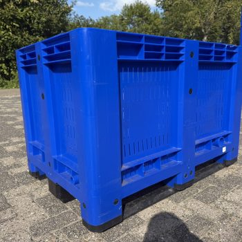 Geperforeerde kunststof palletbox 1200X800X780mm nieuwstaat
