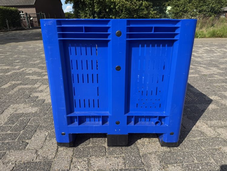 Geperforeerde kunststof palletbox 1200X800X780mm nieuwstaat