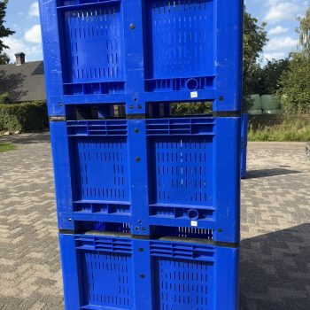 Geperforeerde kunststof palletbox 1200X800X780mm nieuwstaat