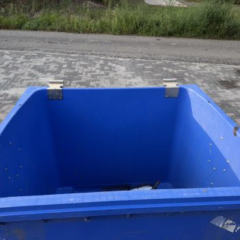 Kunststof rolcontainer 1100 liter Direct leverbaar container