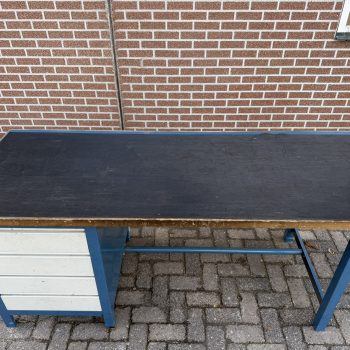 Overtoom Werkbank met Ladekast Beuken Werkblad Bankschroef