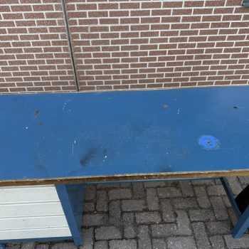 Overtoom Werkbank met Ladekast Beuken Werkblad Bankschroef