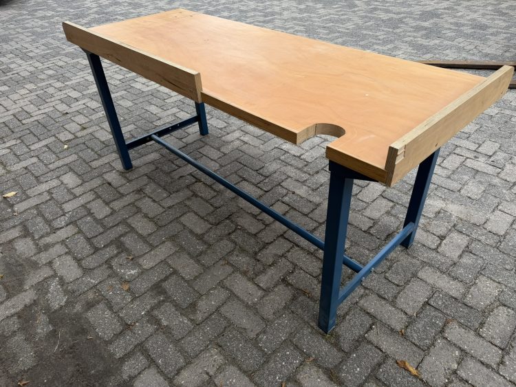 Overtoom Werkbank / werktafel Beuken Werkblad Topkwaliteit