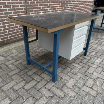 Overtoom Werkbank met Ladekast Beuken Werkblad Topkwaliteit