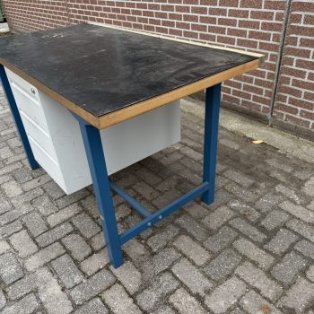 Overtoom Werkbank met Ladekast Beuken Werkblad Topkwaliteit