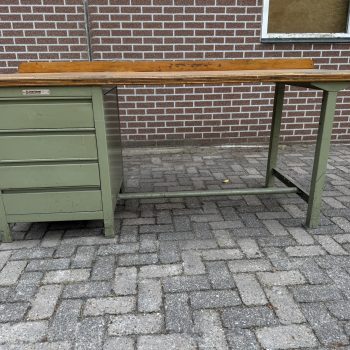 Overtoom Werkbank met Ladekast Beuken Werkblad Topkwaliteit
