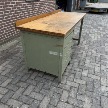 Overtoom Werkbank met Ladekast Beuken Werkblad Topkwaliteit
