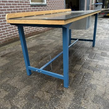 Overtoom Werkbank met filterkast Beuken Werkblad