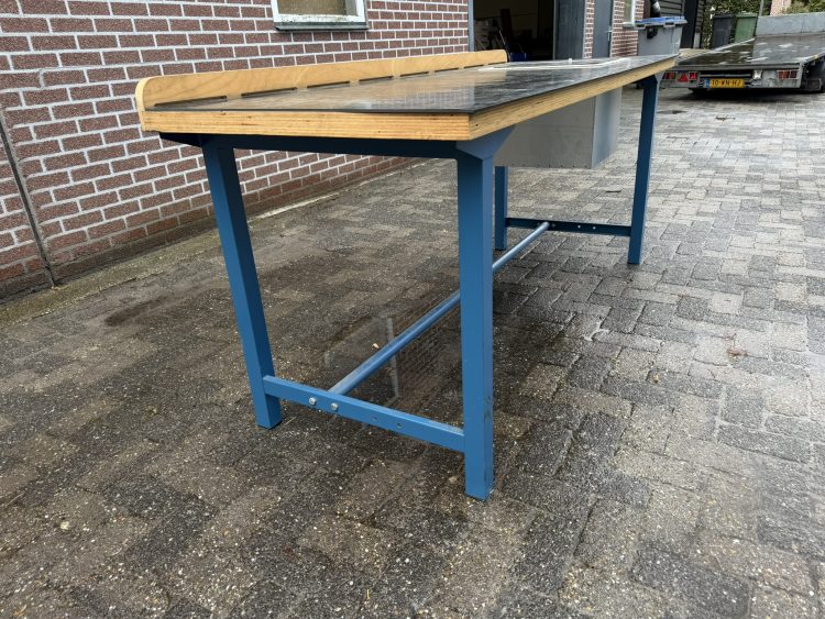 Overtoom Werkbank met filterkast Beuken Werkblad