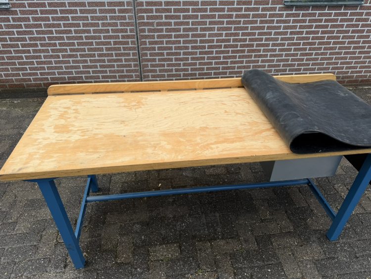 Overtoom Werkbank met filterkast Beuken Werkblad