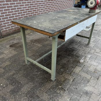 Overtoom Werkbank met Lade Beuken werkblad polijstmachine