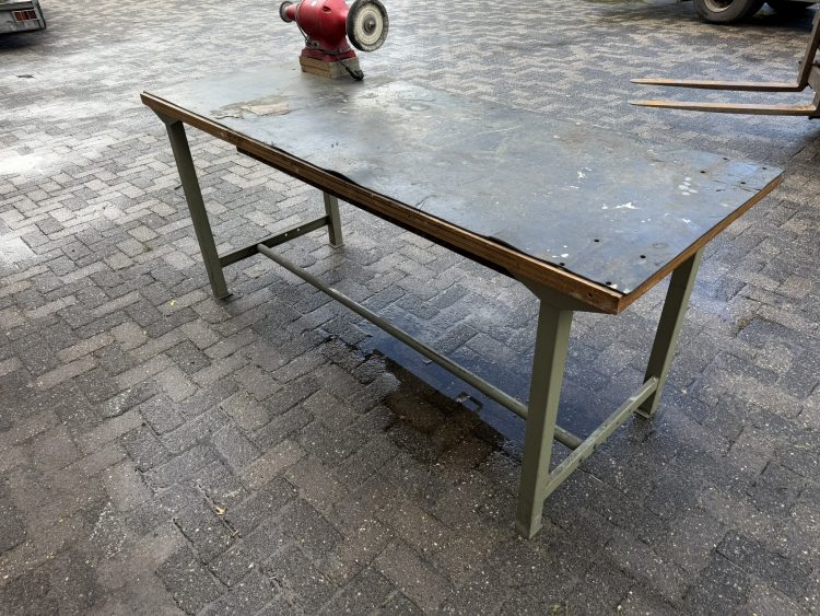 Overtoom Werkbank met Lade Beuken werkblad polijstmachine