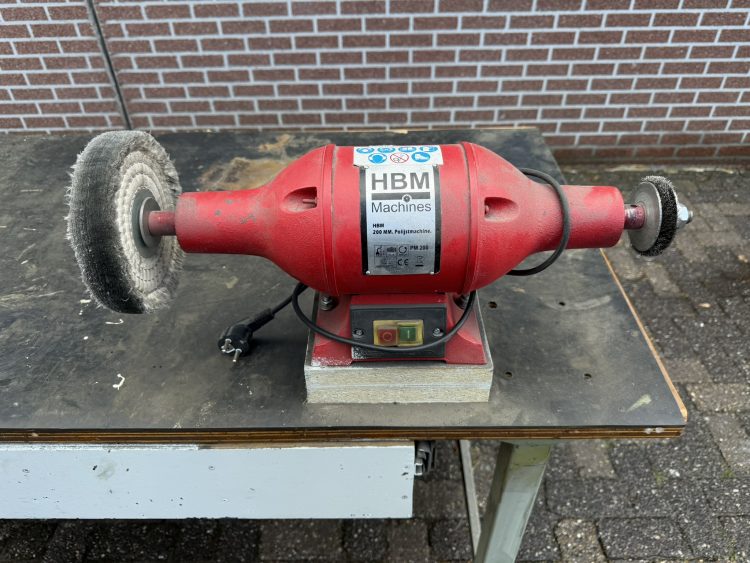 Overtoom Werkbank met Lade Beuken werkblad polijstmachine