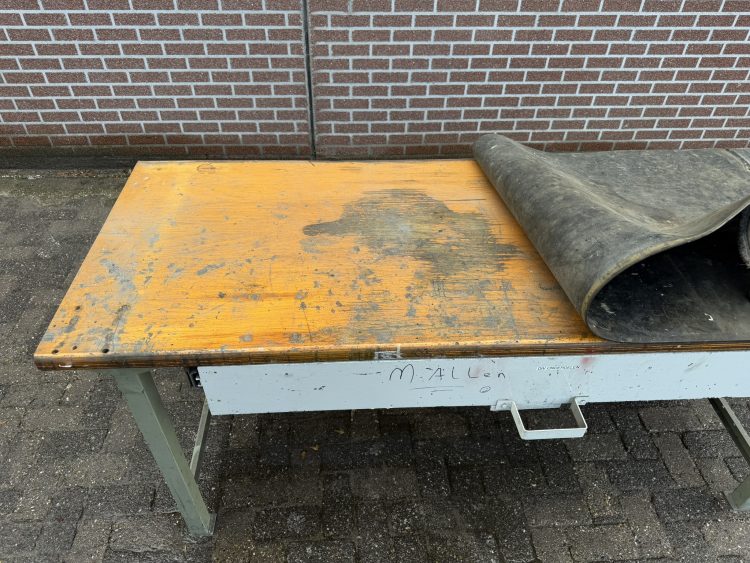 Overtoom Werkbank met Lade Beuken werkblad polijstmachine